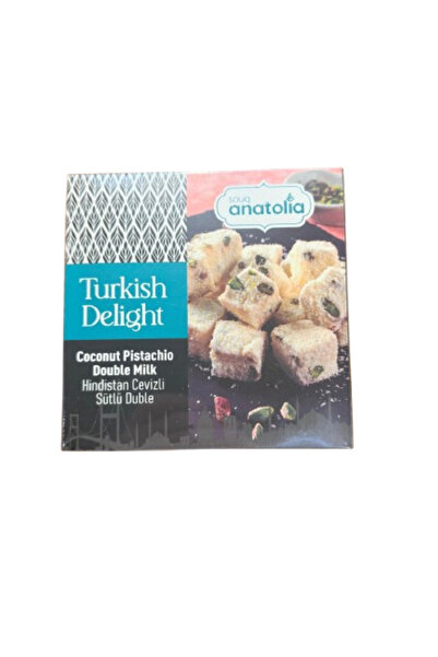 SOUQ ANATOLIA راحة تركية بجوز الهند والفستق مع حليب مزدوج 250 غرام
