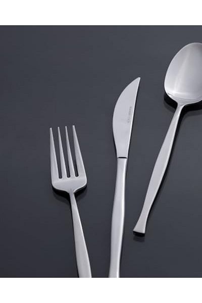 Mena Rise Şirinshop Coco Pontus 84 Piece Cutlery Set Silver 1108107