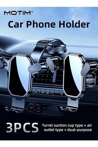 MOTIM 2 Pcs Car Phone Holder Mobile Holder for Car Air Vent Phone Holder Car for Dashboard