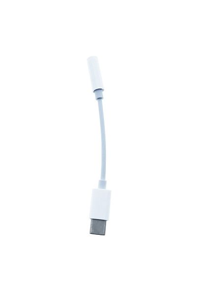 Platinet Adaptor audio Platinet USB-C la 3.5mm, Alb
