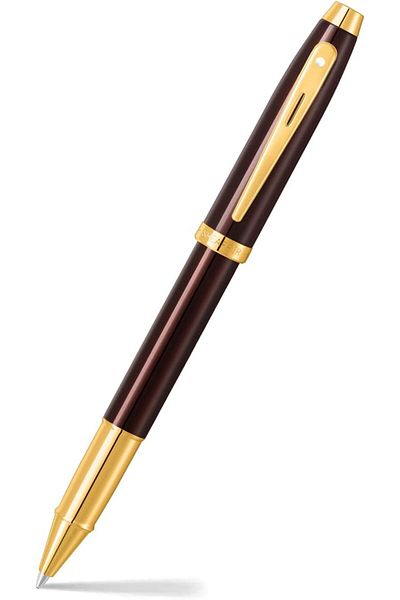 Mena Rise Şirinshop 9370-1 100 Series Rollerball Pen Brown Gold 1108107