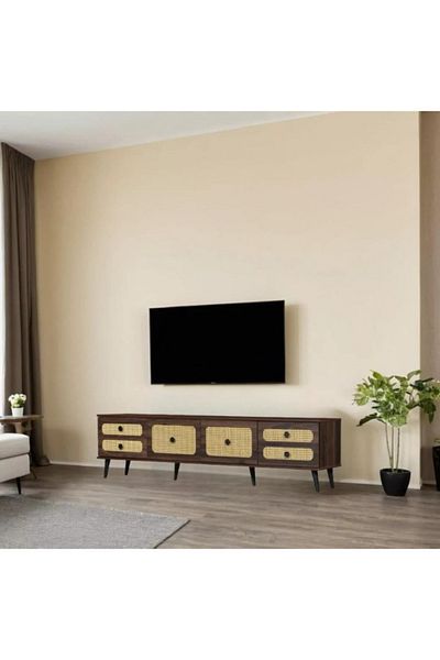 DEC9 180cm elegant and modern TV table with a distinctive design