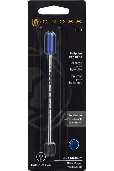Mena Rise Şirinshop 8511D C1 Slim Ballpoint Refil Blue Medium Tip 1108107