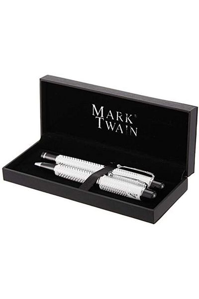 Mena Rise Şirinshop Mc-18409 Ferraghini Pen, Silver/Black 1108107