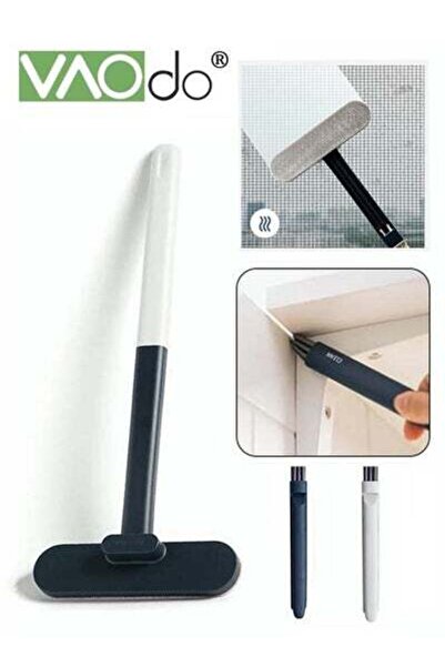 VAODO مجموعة من 3 فرش تنظيف الزجاج، رأس فرشاة متسع، فرش شاشة مبللة وجافة، زوا...
