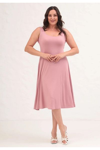 KapadokyaButik Viscose Summer Strap Dress