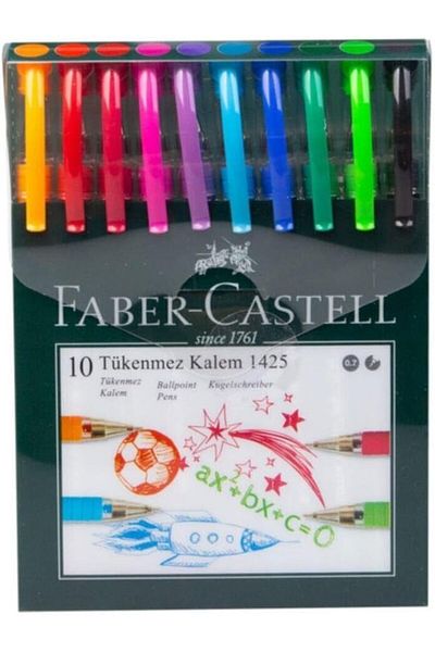 Mena Rise Şirinshop 1425 Ballpoint Pen, 10 Pieces, 0.7 mm 1108107