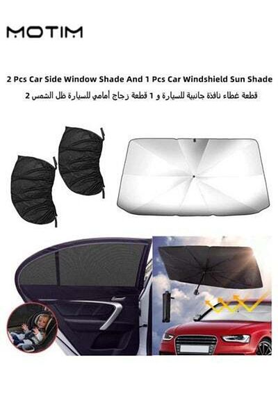 MOTIM 2 Pcs Car Window Shade for Baby Shade Breathable Mesh Car Curtains Window Rear Door Car Sun Shade
