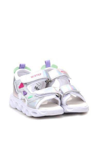 Papuçcity Vetta 03155 Orthopedic Girl's Baby Summer Lighted Sandals