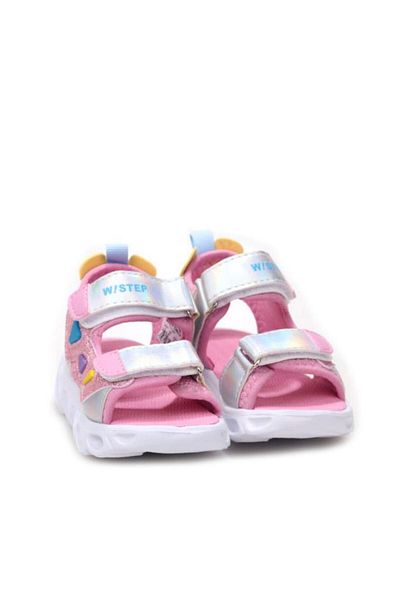 Papuçcity Vetta 03155 Orthopedic Girl's Baby Summer Lighted Sandals