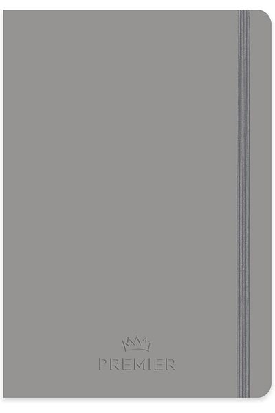 Mena Rise Diyar-Ifırsatshop Color 17X24 96 Sheets Lined Hardcover Premier Notebook - Gray 1017157