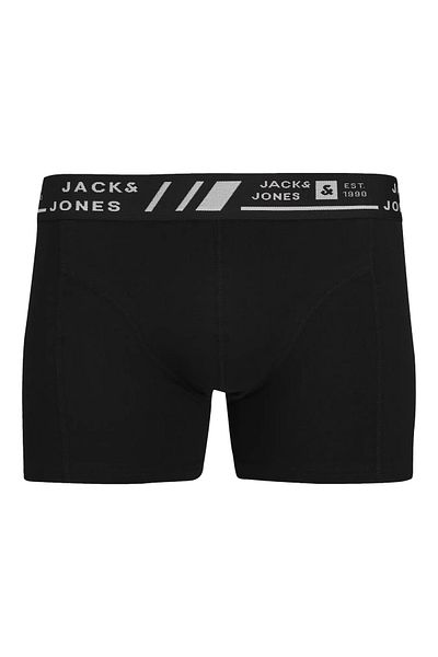 Jack & Jones J&J Acangus Boxer Trunks 3 Pack Μαύρο Μπλε Κίτρινο