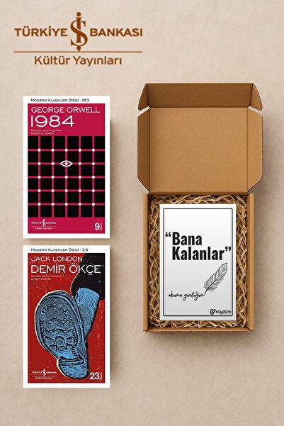 TÜRKİYE İŞ BANKASI KÜLTÜR YAYINLARI 1984 & Demir Ökçe Seti