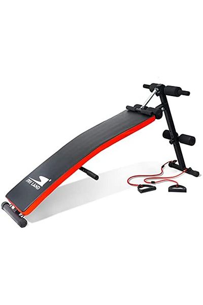Skyland Sky Land Fitness Bench with Leg Support, Multi-Functional Chair for Gyms and Full Body Workouts –