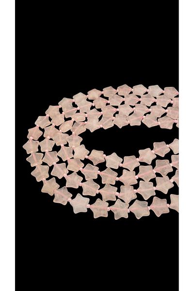 Dünya Doğal Taş Star Pink Quartz Stone Array