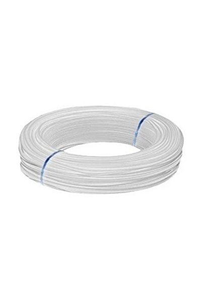 Telsan 1X0,50 MM ZİL TELİ KALAYLI MAVİ 5 METRE TOP