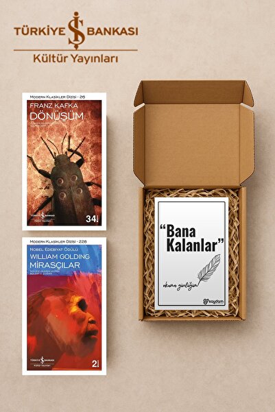 TÜRKİYE İŞ BANKASI KÜLTÜR YAYINLARI Dönüşüm & Mirasçılar Seti