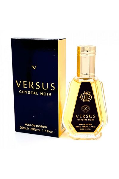 Fragrance World Versus Crystal Noir Perfume, Fragrance World, 50 ml Eau de Parfum, Γυναικεία