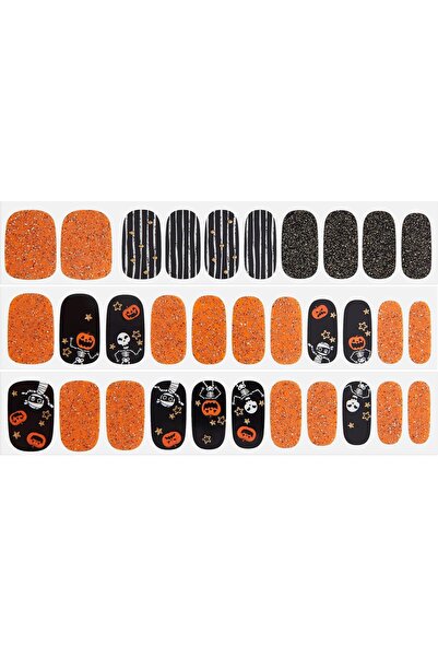 DASHING DIVA شرائط أظافر لامعة - مجموعة جل بامبكين فرايت فائقة اللمعان