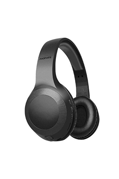 Promate LaBoca Over-Ear Bluetooth Headphones (Black/Blue)