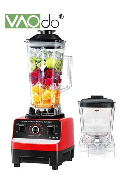 VAODO 4500W Blender Professional High Speed Countertop Blender with Durable Stainless Steel Blades