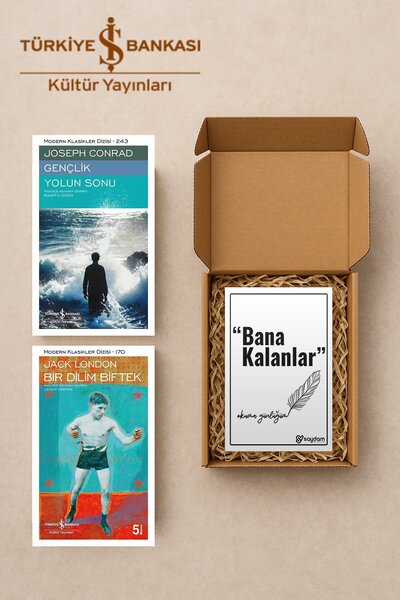 TÜRKİYE İŞ BANKASI KÜLTÜR YAYINLARI Gençlik – Yolun Sonu & Bir Dilim Biftek Seti