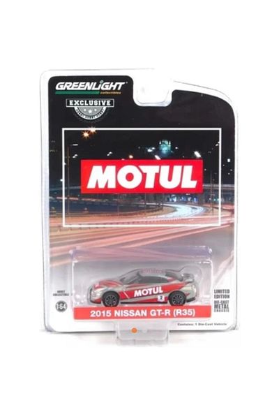 Greenlight 2015 Nissan Gt-R (R35) Motul Exclusive Diecast Model Car