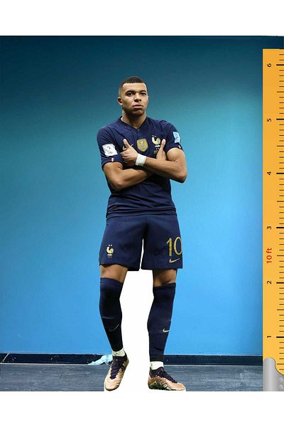 dakik reklam Kylian Mbappé Model Full Size Model with Legs