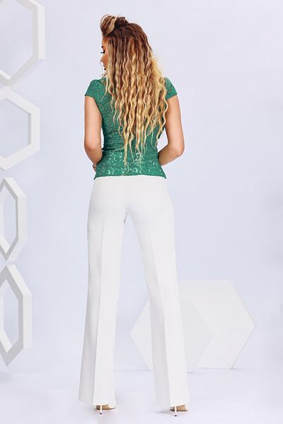 Atmosphere Fashion White high-waisted pants
