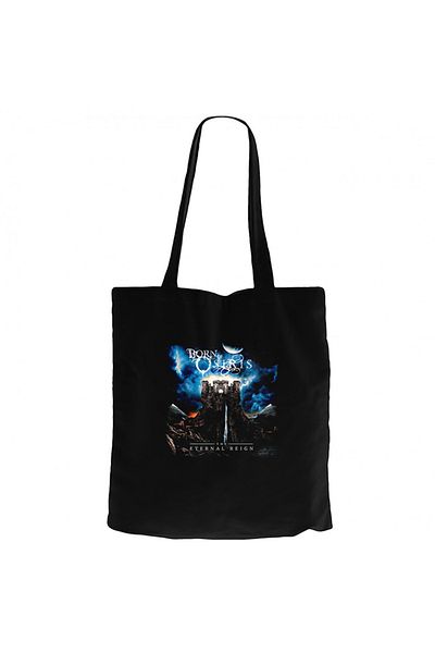 Z zepplin Born of Osiris the Eternal Reign Geantă neagră din pânză cu fermoar Gabardin