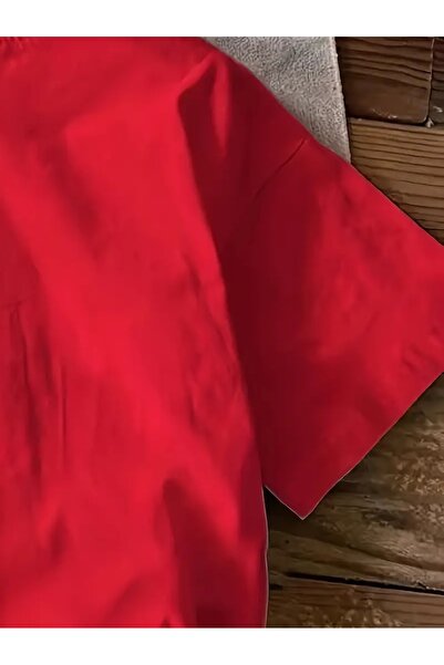 Touz Moda Panther Kids Design Unisex Oversize T-Shirt