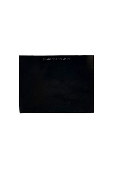 OEM Geam filtru din sticla fumurie, pentru sudura, culoare 9, 80x100mm