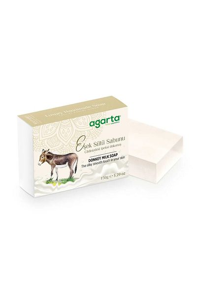 MBB ETİCARET Agarta Handmade Beauty Soap 150 Gr Donkey Milk