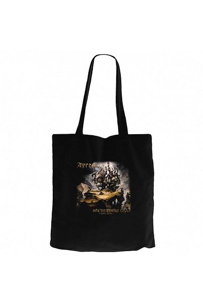 Z zepplin Ayreon Electric Castle Black Zippered Cloth Bag Gabardine