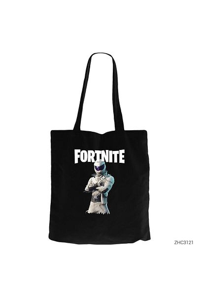 Z zepplin Fortnite Overtaker Black Zipper Cloth Bag Gabardine
