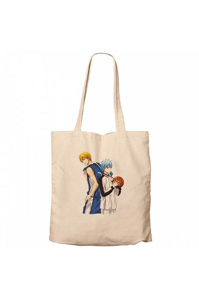 Z zepplin Ballers Without Anime Cream Zipper Cloth Bag Gabardine