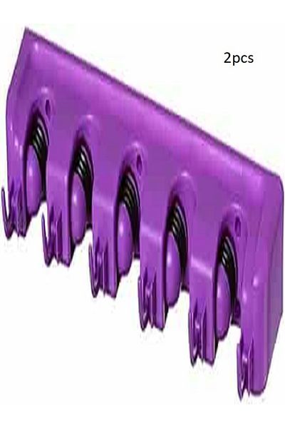 Generic 2 Pieces Broom, Wiper, Mop and Household Cleaning Tools Organizer and Holder, Kitchen Towel Holder, Multi-Color