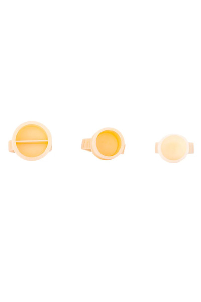 POPU Ring Crucible Large 15*6mm 60 Pieces