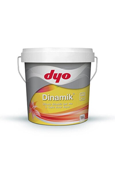 Dyo (0374) 15LT DİNAMİK İPEKMAT SİLİKONLU SİLİNEBİLİR İÇ CEPHE DUVAR BOYASI