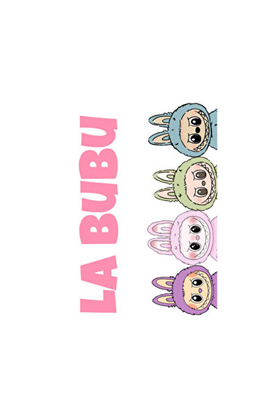 Ingift Sticker UV DTF Labubu 8 x 6 cm