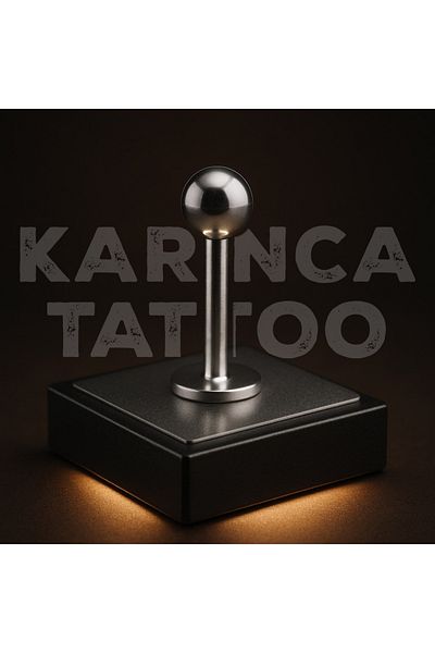Karınca Piercing Premium Piercing Ant Tattoo Surgical Steel Labret Lip Tragus Piercing