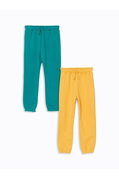 LC Waikiki Elastic Waist Boys' Jogger Tracksuit Bottom 2 Pcs
