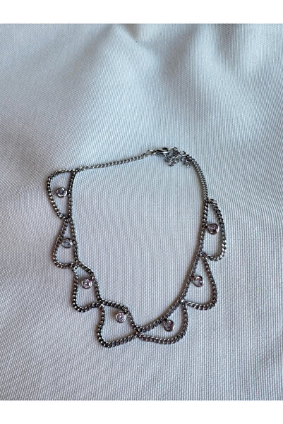 bijuxbymrv Special Series Stone Thick Chain Dangle Anklet