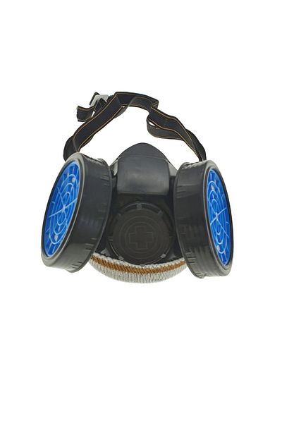 flores Protective mask RC-11302, anti-dust and smoke, with 2 RC101 activated carbon filters