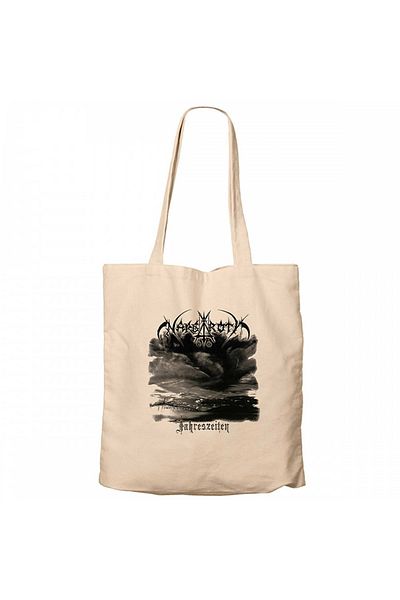 Z zepplin Nargaroth Jahreszeiten Cream Zippered Cloth Bag Gabardine