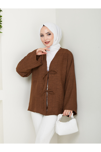 AVK MODA Γυναικείο πουκάμισο Sofia Linen Hijab