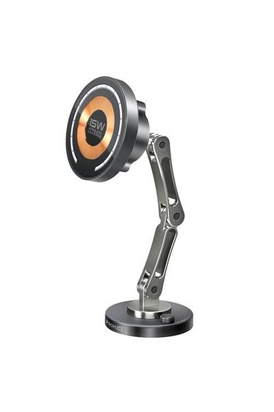 Promate Magnus-Qi Ultra-Fast Wireless Charger with MagSafe Technology, 15W Charging Power