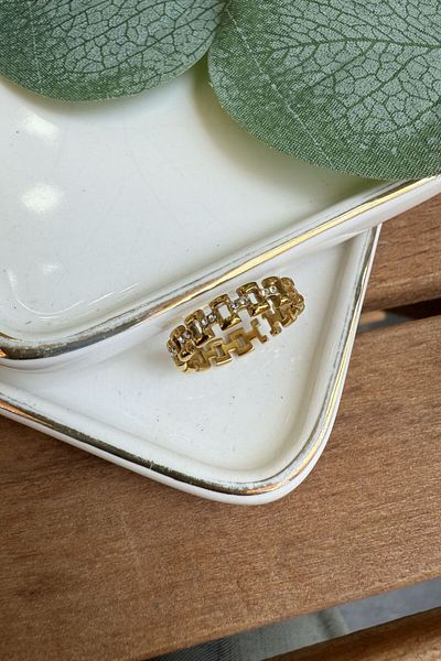 My Joyas Design Steel Ethnic Series Ring