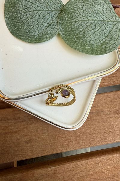 My Joyas Design Steel Ethnic Series Ring