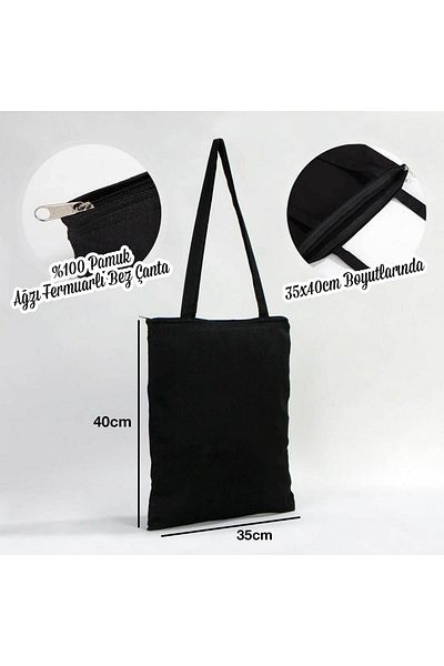 Z zepplin Volkswagen New Black Logo Cream Τσάντα με φερμουάρ Gabardine